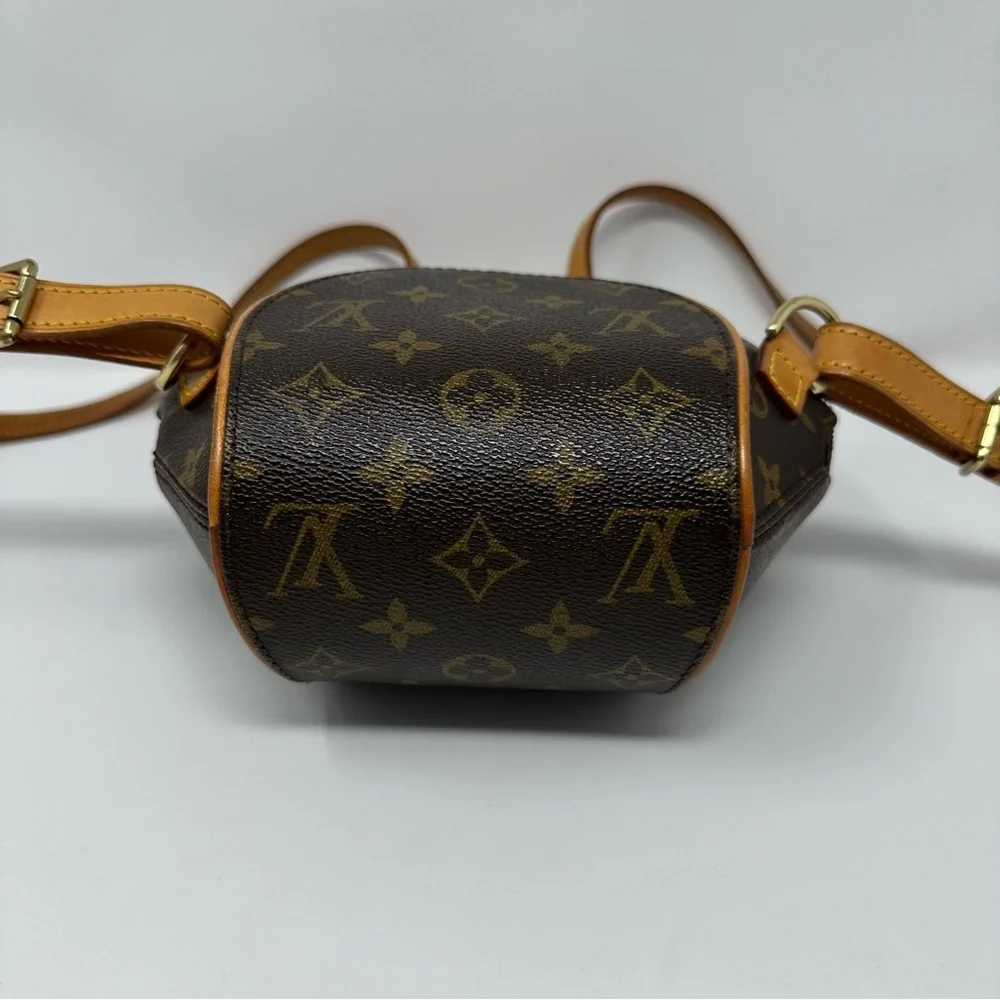 Louis Vuitton Brown and Tan Monogram Backpack